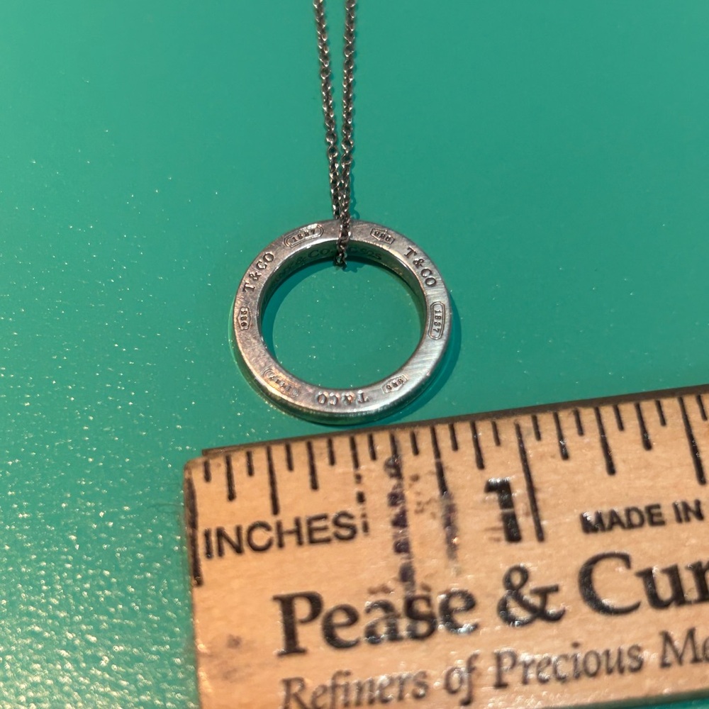 Tiffany & Co.
1837 Circle Pendant Necklace